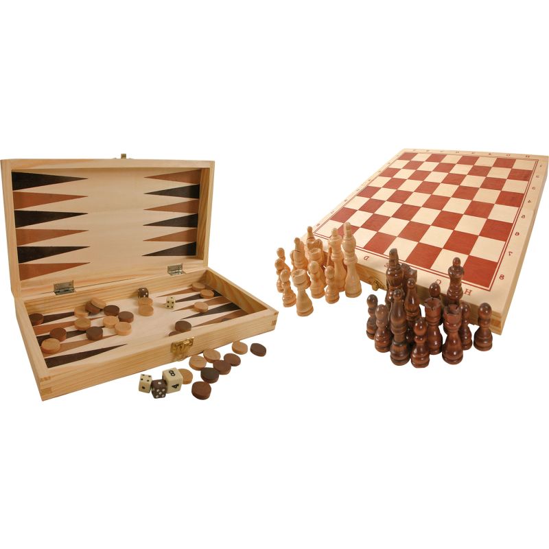 Juegos Clásicos en Maletín de madera - A partir de 6 años