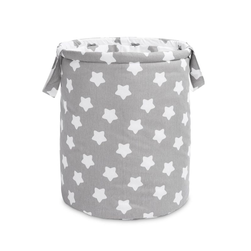 Cesta para Juguetes - Estrellas Grises - 47 x 40 x 13 cm - imagen 2