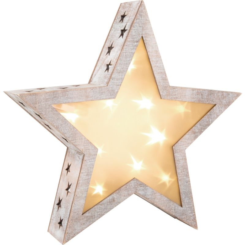 Lámpara Estrella Shabby Chic
