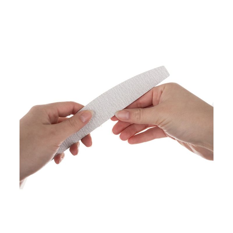 Limas para Uñas 25 unidades. Tipo Barco. Para uso doméstico o Profesional