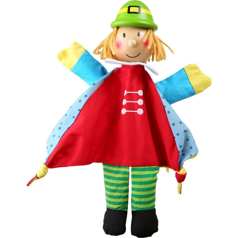 Marioneta de tela y madera Príncipe
