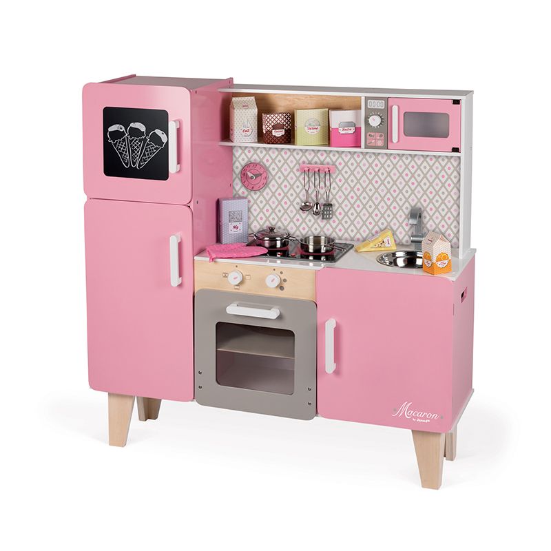Maxi cocina de madera Macaron - Janod