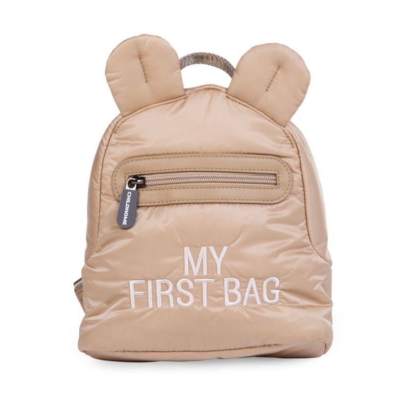 Mochila para Niños My First Bag Acolchado Beige