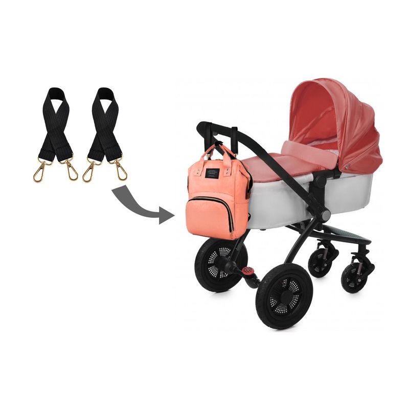 Mochila Rosa para cochecito de Bebé