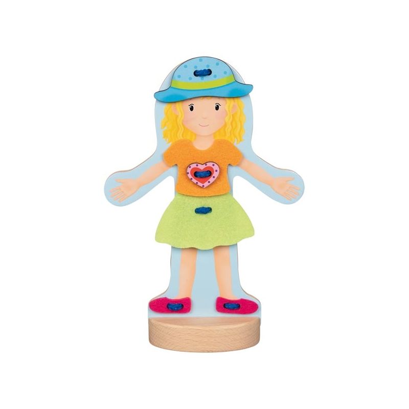 Muñeca de madera para Vestir , Goki