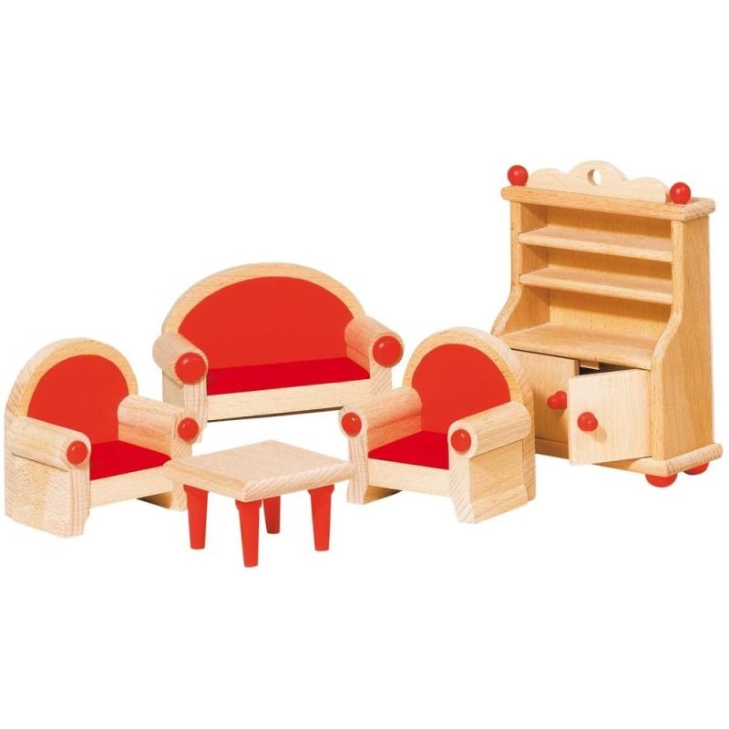 Muebles para salón de casa de Muñecas , Goki