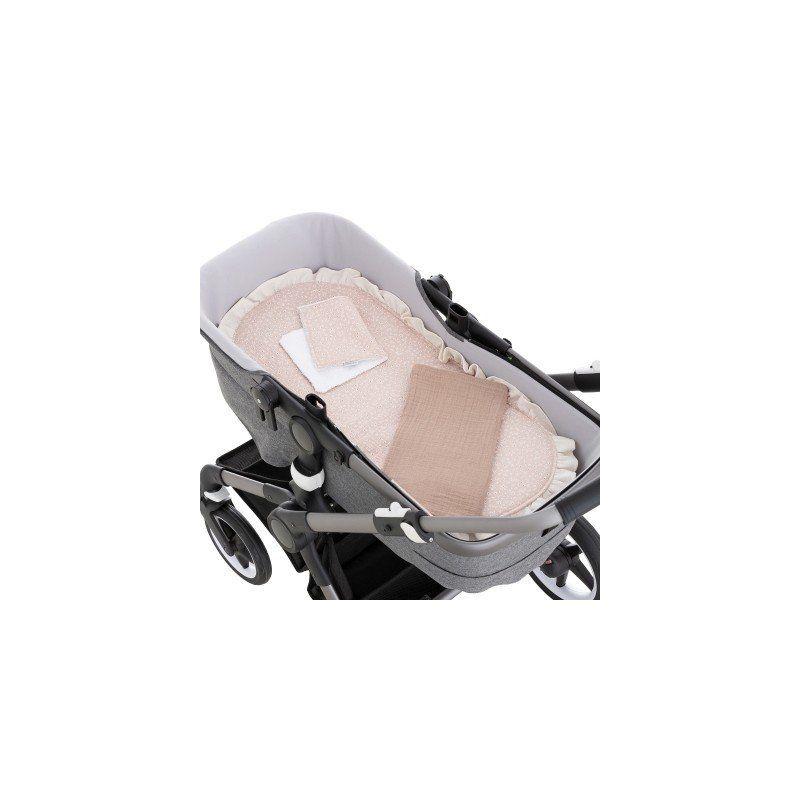 Pack Colcha Capazo Rosa Cambrass - Confort y Estilo para Bebés