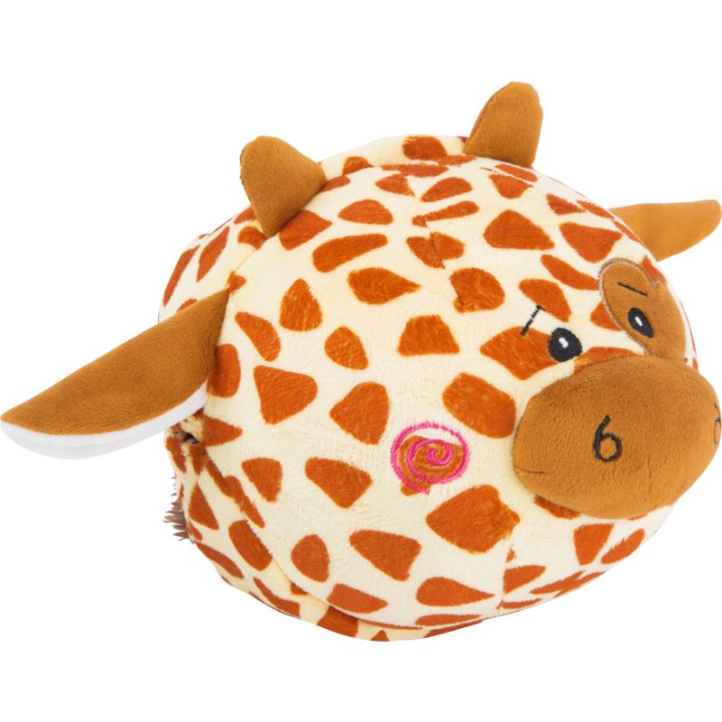 Pelota de Peluche Cebra y Jirafa
