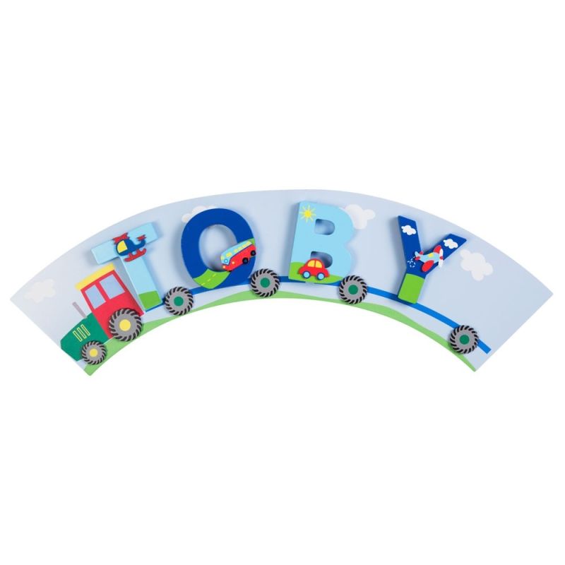 Placa Tractor para Letras Infantiles Niño
