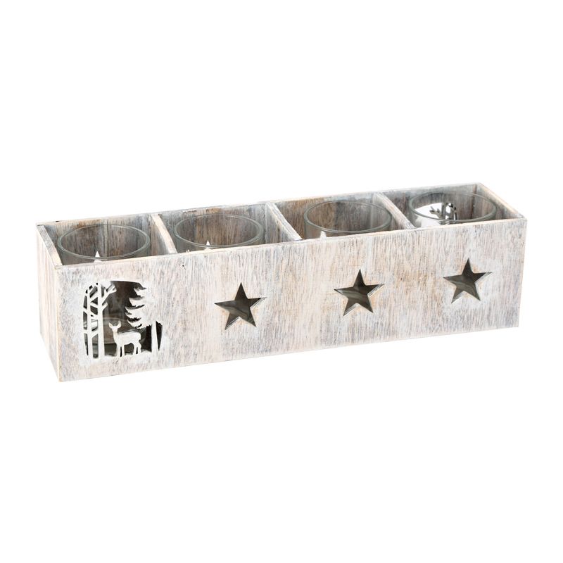 Portavelas Shabby Chic