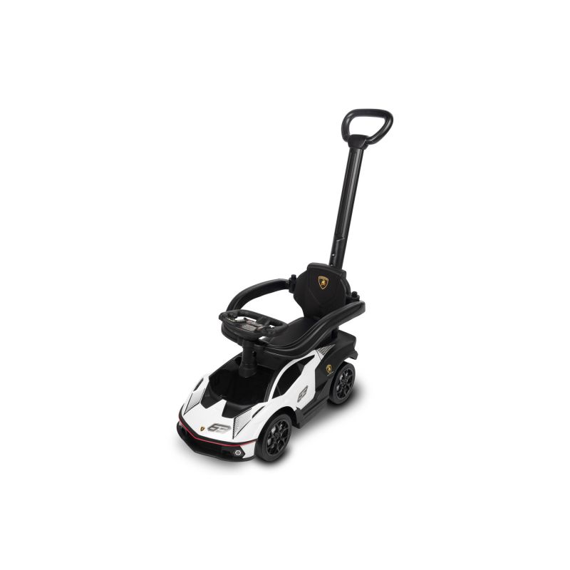 Lamborghini Essenza de Toyz: Correpasillos Evolutivo con Estilo Superdeportivo para Niños-Blanco