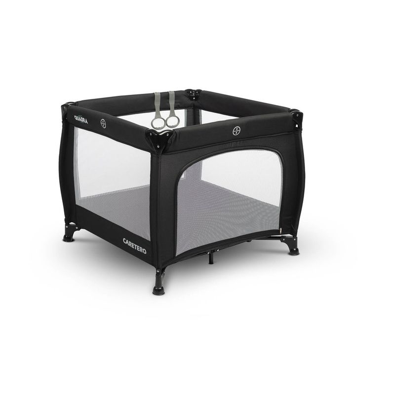 Parque de Bebé Cuadrado Quadra Black - Ligero y Práctico