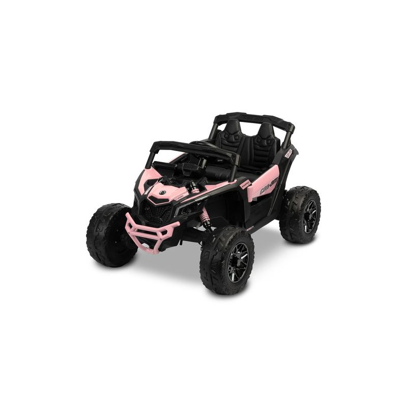 Vehículo Eléctrico Infantil Maverick - Potencia y Aventura para Niños de 3 a 8 Años-Rosa