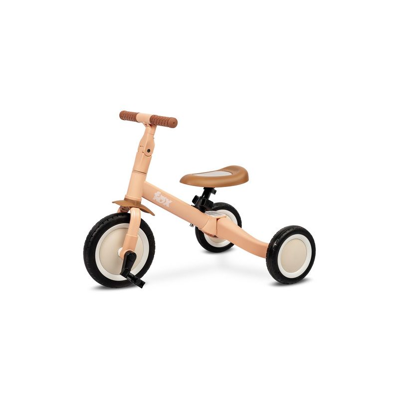 Bicicleta Infantil 4 en 1 FOX – Correpasillos, Bicicleta de Equilibrio y Pedales Ajustables-Naranja