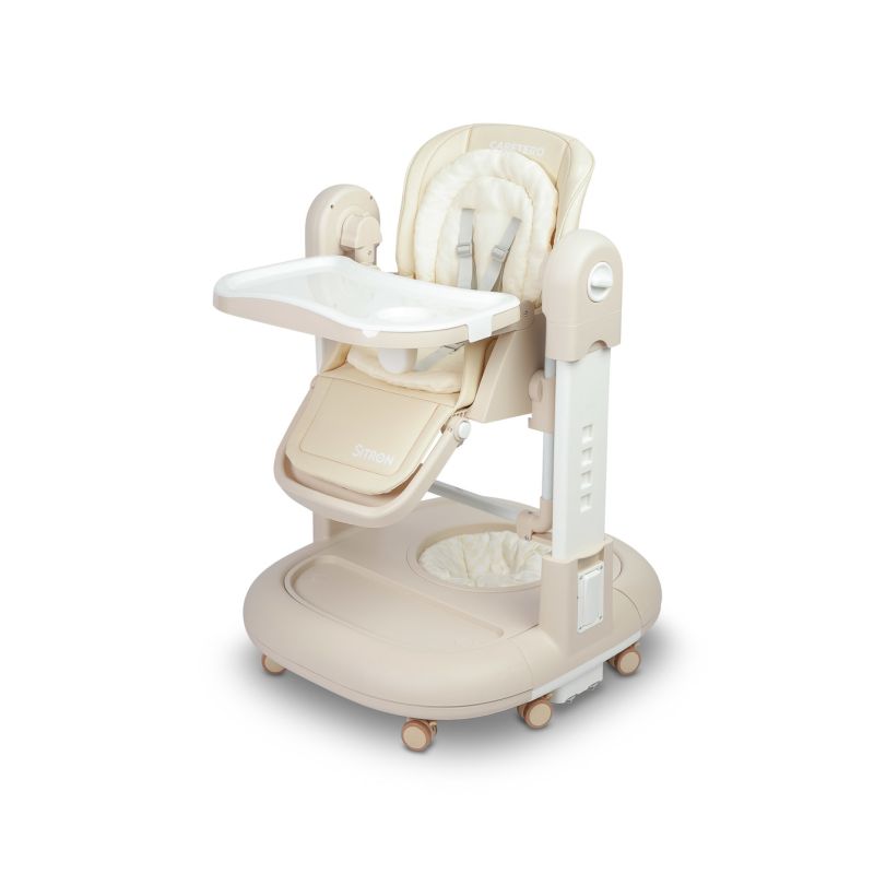 Trona Evolutiva 3 en 1 Sitron con Función de Columpio y Andador – Ajustable y Multifuncional-Beige