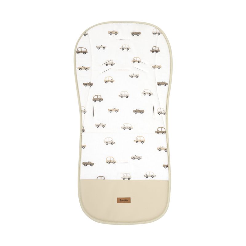 Colchoneta Reversible Silla de Paseo Muselina Coches  Sensillo