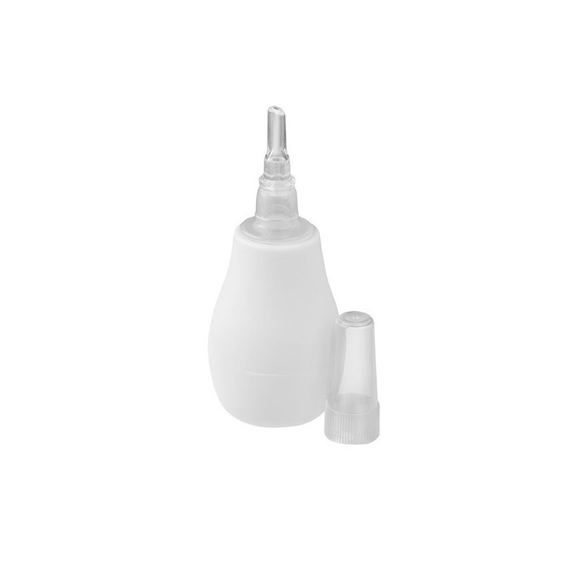Aspirador Nasal BabyOno - Suave y Eficaz para el Cuidado del Bebé-Blanco