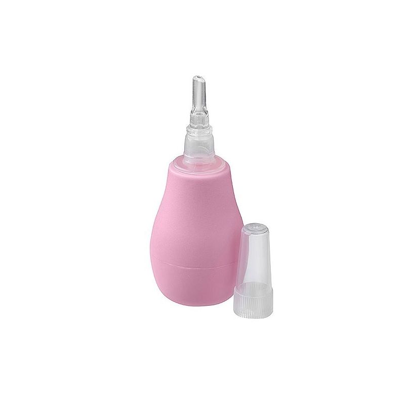 Aspirador Nasal BabyOno - Suave y Eficaz para el Cuidado del Bebé-Rosa