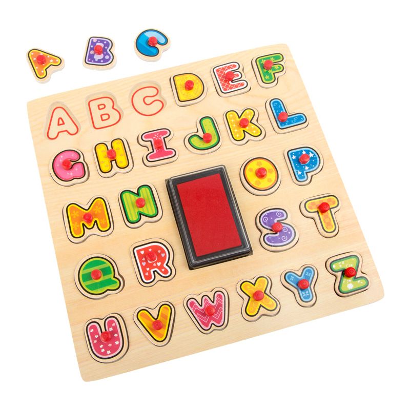 Puzzle con Sellos ABC