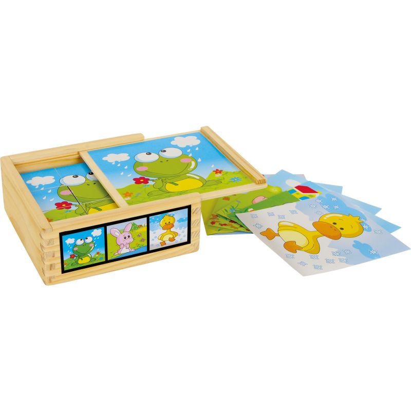 Puzzle de cubos Animales - A partir de 24 meses