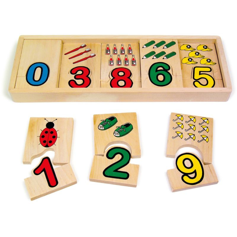 Puzzle de Madera - Aprendiendo los Números - imagen 3