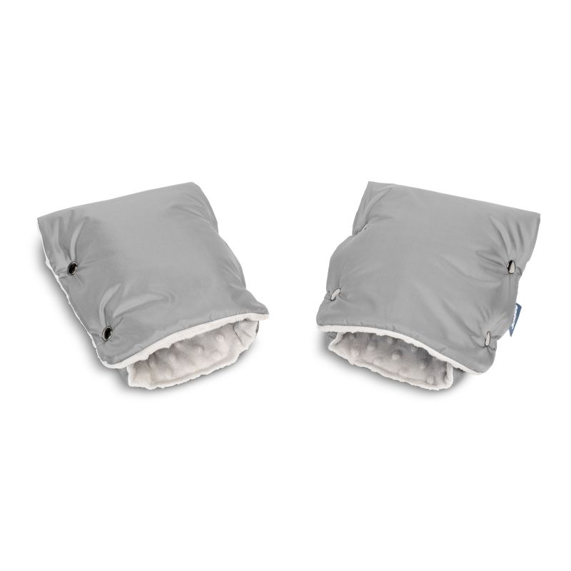 Manoplas Minky para silla de Paseo , Sensillo-Gris - imagen 2