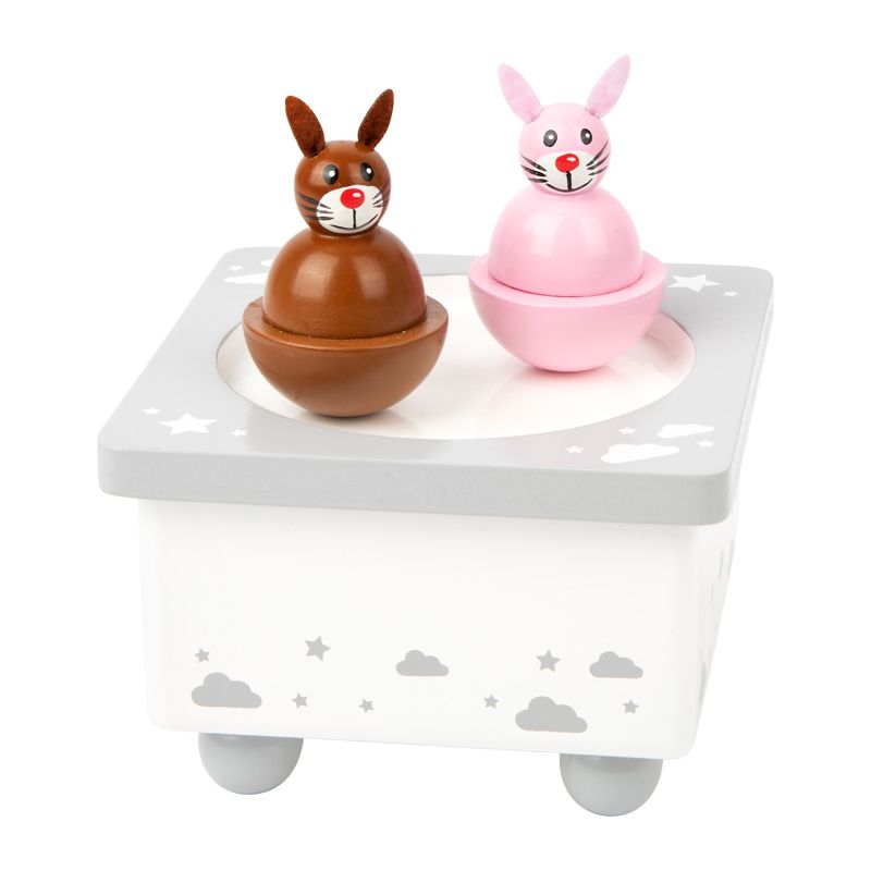 Caja de música conejito bailarín