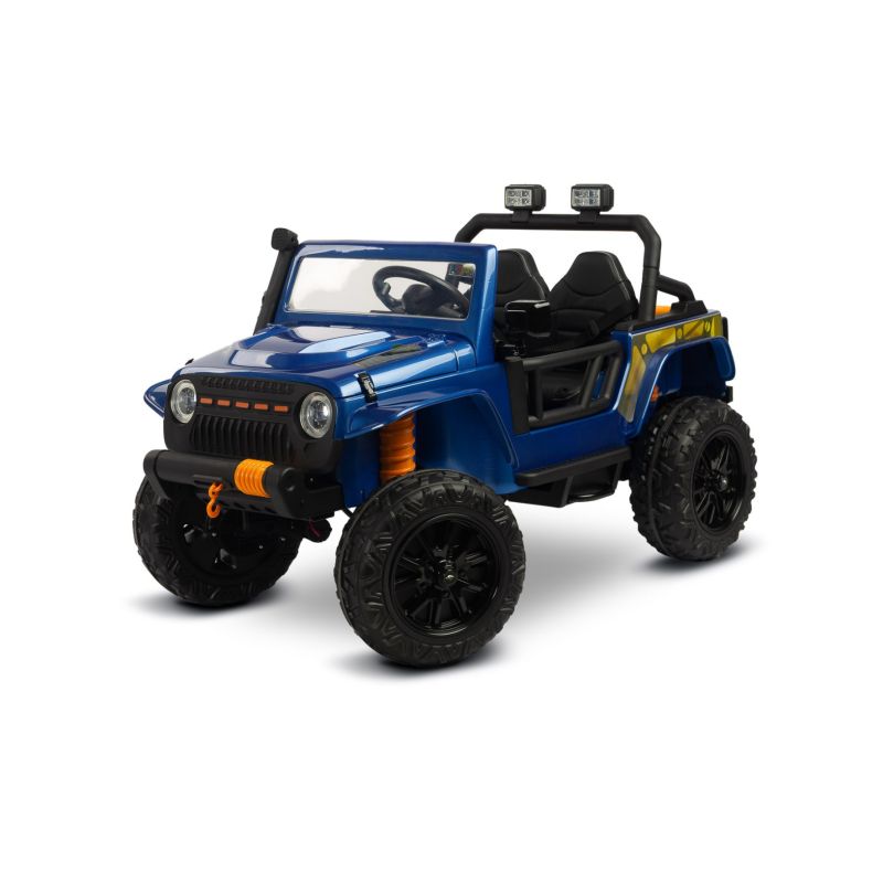 Vehículo Eléctrico Off-Road Ringo Azul – 4 Motores 12V para Niños y Adultos