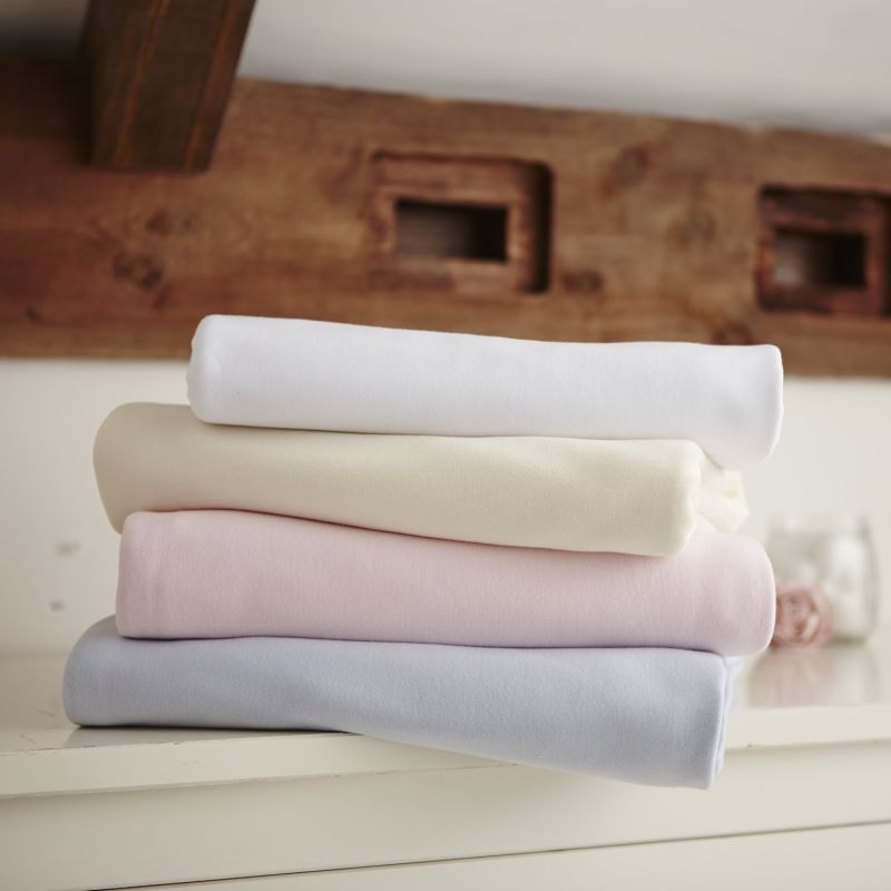 Sábanas Bajeras Ajustables para Moisés Clair de Lune – Pack de 2 Unidades (100% Algodón)