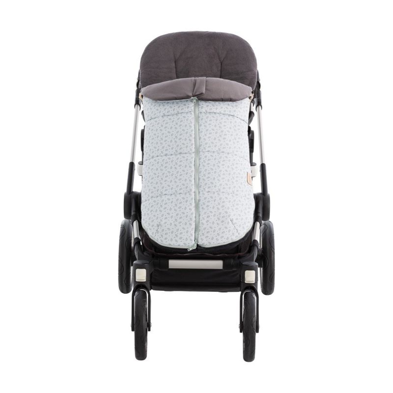 Saco para Silla de Paseo Universal Fresh Mint – Impermeable y Desmontable, Compatible con Todas las Marcas (45x98 cm)