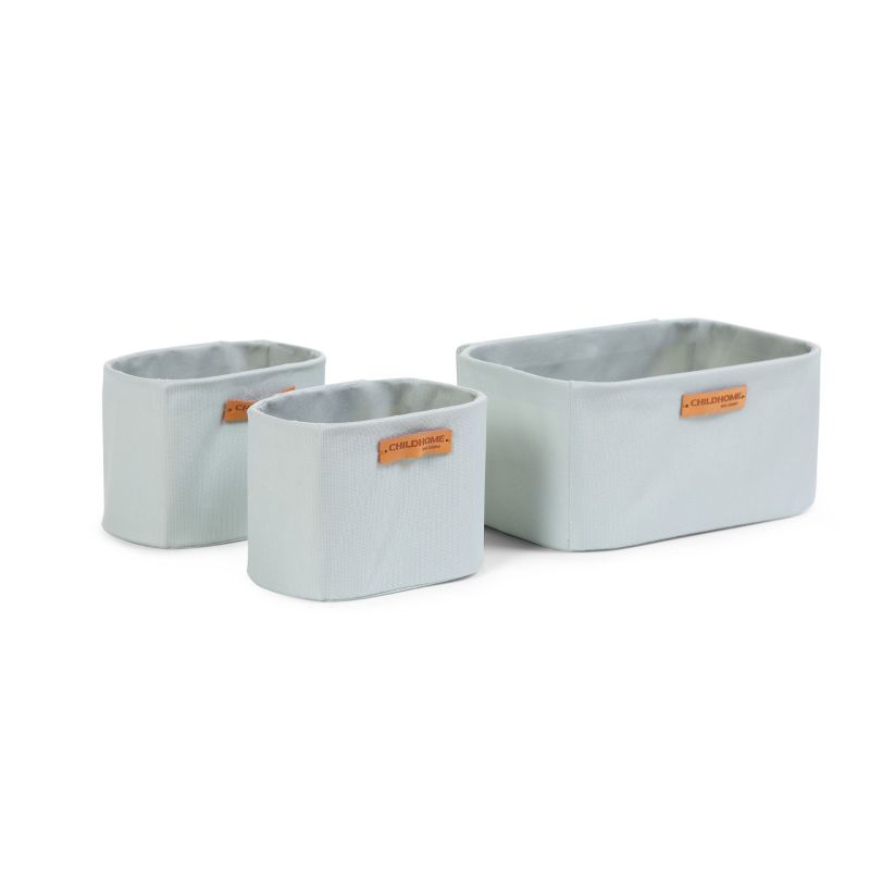 Set de 3 cestas Colgantes , Compatibles con todo el Mobiliario Evolux de Childhome