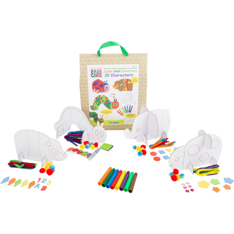 Set de manualidades figuras La Oruga Glotona