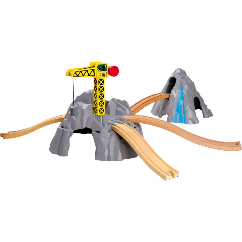 Set de rieles Mountain para Trenes de madera - Legler