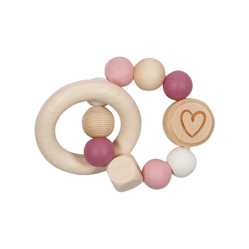 Sonajero elástico corazón - imagen 2