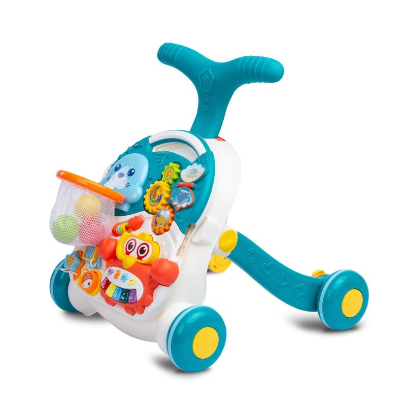 Andador 2 en 1, Toyz Activity , juguete educativo-Azul - imagen 2