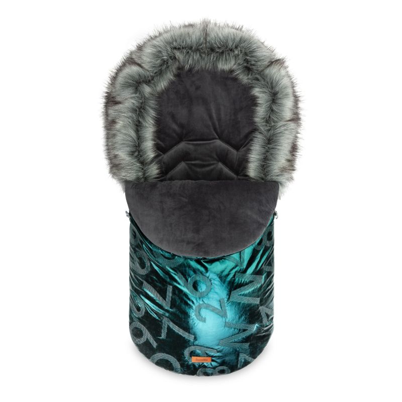 Saco para Silla de Paseo Aspen para invierno: comodidad y abrigo para tu bebé-Verde - imagen 2