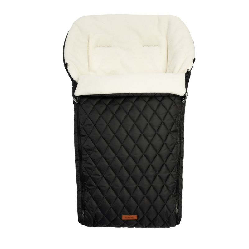 Saco Polar para Silla de Paseo acolchado e impermeable en color Negro