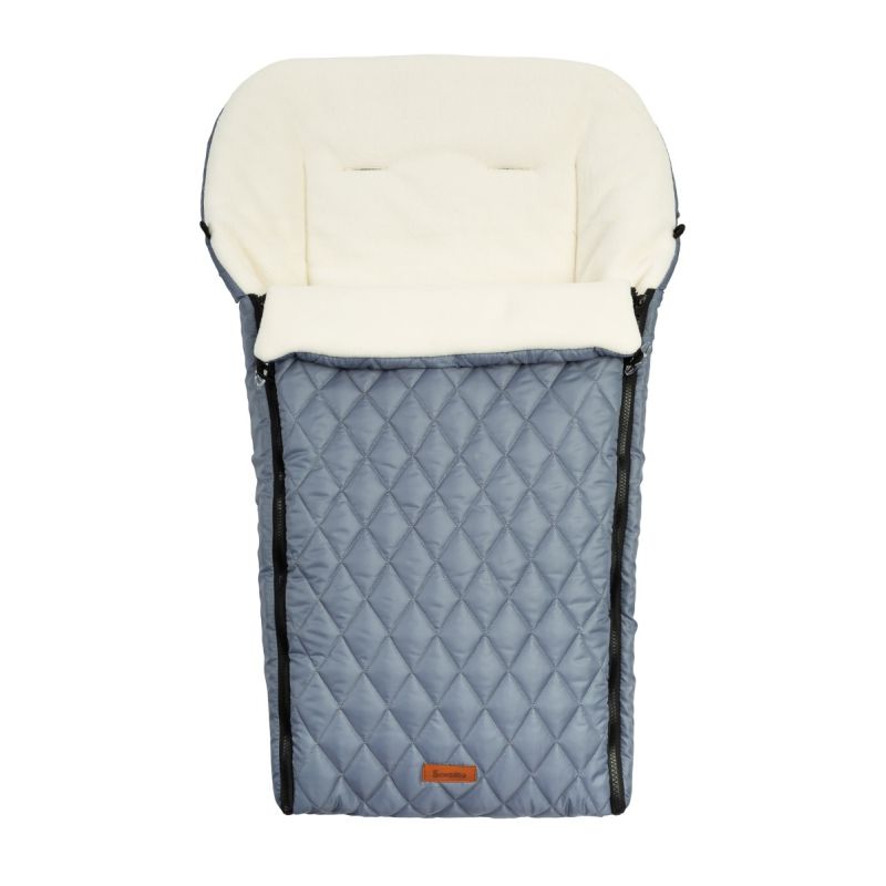 Saco para silla de Paseo Acolchado Polar Impermeable color Grafito