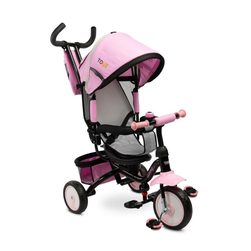 Triciclo Timmy - Un triciclo inteligente y versátil-Rosa - imagen 2