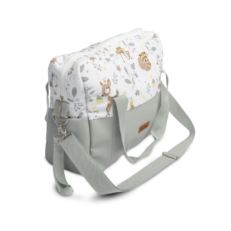 Bolso para cochecito de eco piel Aventuras en el Bosque