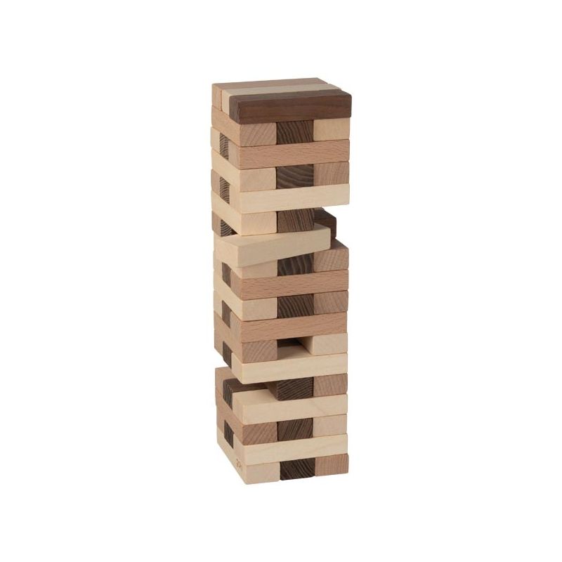 Torre de equilibrio Goki Nature, 51 piezas