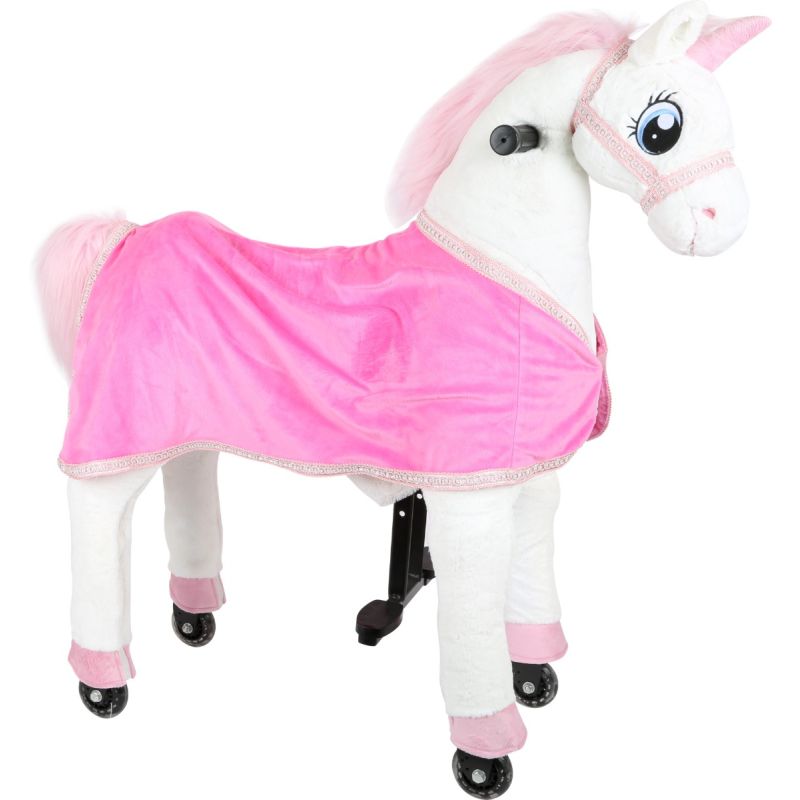 Unicornio con ruedas para montar
