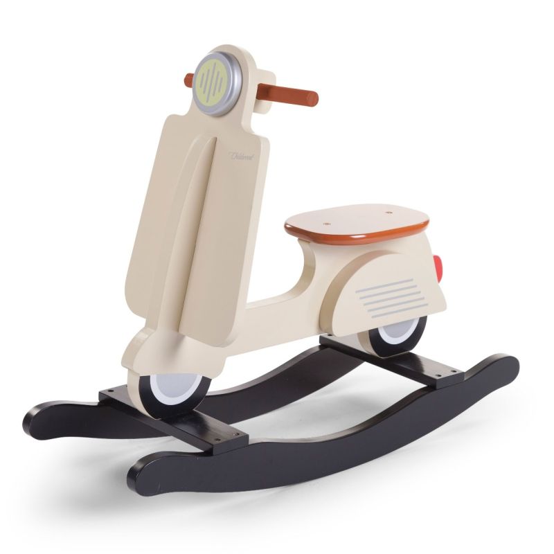 Vespa Balancín Scooter Crema , Childhome 