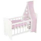 Cama de muñecas con sábanas y dosel, de Goki - imagen 2