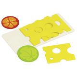 Lonchas de queso y vegetales de madera para cocinitas, de Goki - imagen 2