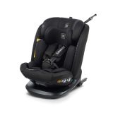 Silla de coche Cario iFix iSize en negro, cómoda y segura para niños desde 0 meses hasta 12 años.