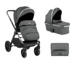 Carrito de bebé 2en1 con capazo Tiffany Gris Oscuro