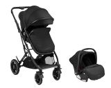 Carrito de bebé 3en1 asiento transf. Alba Negro