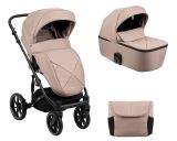 Carrito de bebé 2en1 con capazo rígido Amani Beige