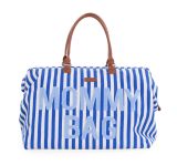 Bolsa de Maternidad Mommy Bag® - Rayas Blanco/Azul